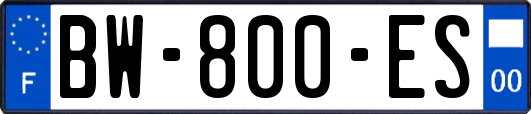 BW-800-ES