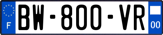 BW-800-VR