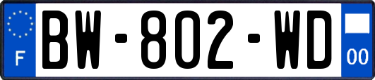 BW-802-WD