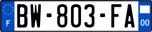 BW-803-FA