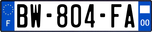 BW-804-FA