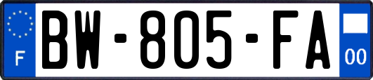 BW-805-FA