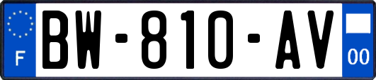 BW-810-AV