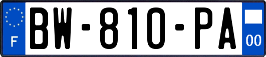 BW-810-PA