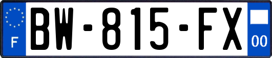 BW-815-FX