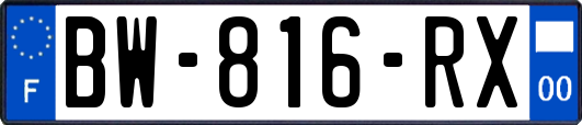 BW-816-RX
