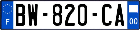 BW-820-CA