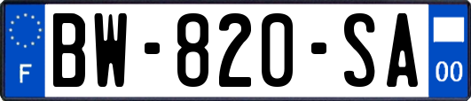 BW-820-SA