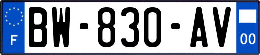 BW-830-AV