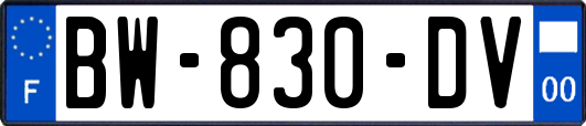 BW-830-DV