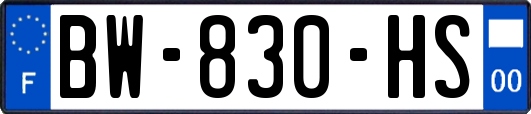 BW-830-HS