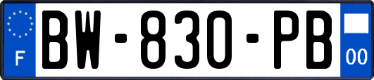 BW-830-PB