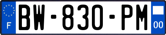 BW-830-PM