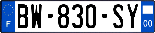 BW-830-SY