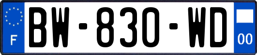 BW-830-WD