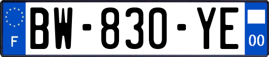 BW-830-YE