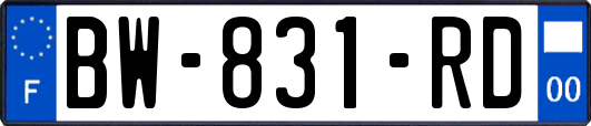 BW-831-RD