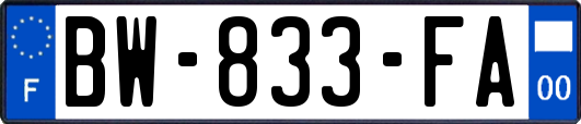 BW-833-FA