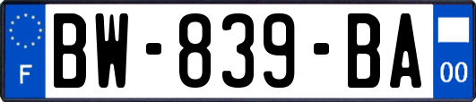 BW-839-BA