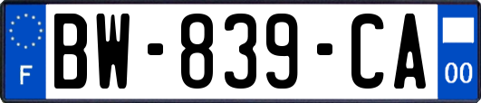 BW-839-CA