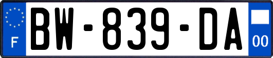BW-839-DA