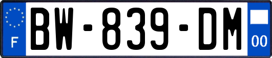 BW-839-DM
