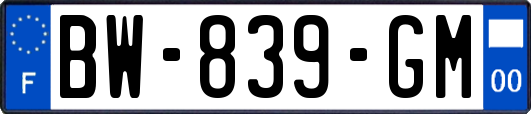 BW-839-GM