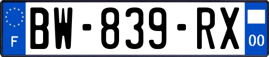 BW-839-RX