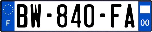 BW-840-FA