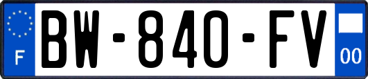 BW-840-FV