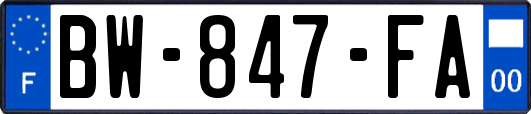 BW-847-FA