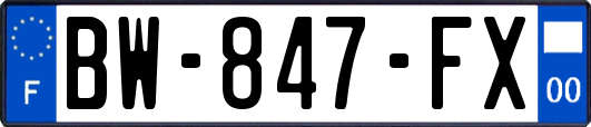 BW-847-FX