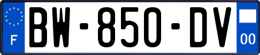 BW-850-DV