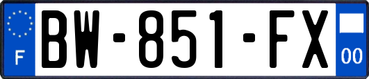 BW-851-FX