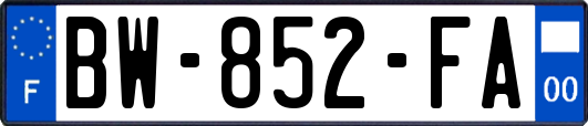 BW-852-FA