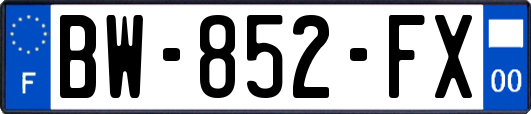 BW-852-FX