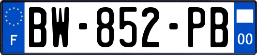 BW-852-PB