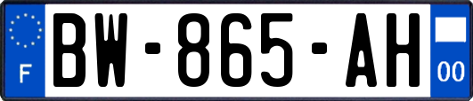 BW-865-AH