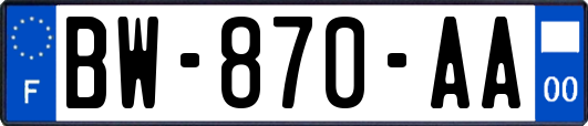 BW-870-AA