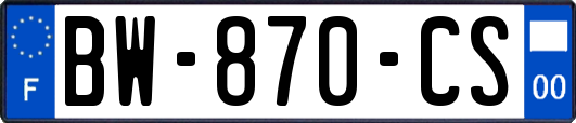 BW-870-CS