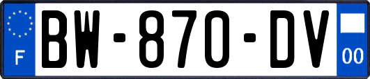 BW-870-DV