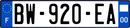 BW-920-EA