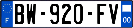 BW-920-FV