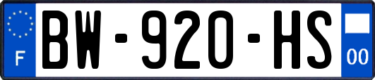 BW-920-HS