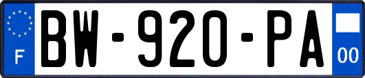 BW-920-PA