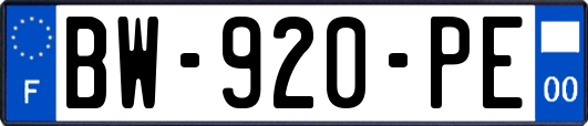 BW-920-PE