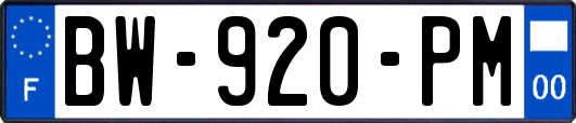 BW-920-PM