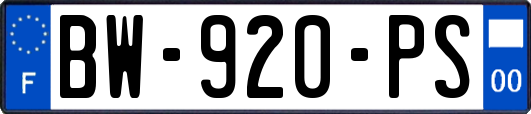 BW-920-PS