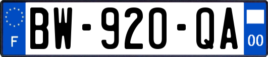 BW-920-QA