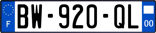 BW-920-QL